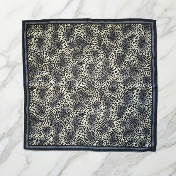 Foulard Bandana Yves Saint Laurent Vintage Léopard