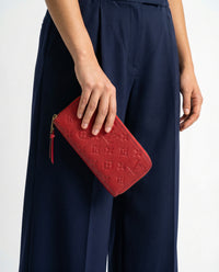 Portefeuille Louis Vuitton Zippy Continental cuir Empreinte